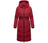 Steppmantel NAVAHOO "Herbstnebel 14", Damen, Gr. S (36), rot (dunkelrot), Obermaterial: 100% Polyester; Innenfutter: 100% Polyester; Wattierung: 100% Polyester; Ärmelfutter: 100% Polyester, figurumspi