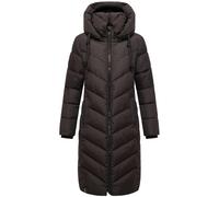 Steppmantel NAVAHOO "Sahnekatzii XIV", Damen, Gr. 4XL (48), dunkelbraun, Oberstoff: 100% Polyester, Futter: 100% Polyester, Wattierung: 100% Polyester, Ärmelfutter: 100% Polyester, figurumspielend ca.