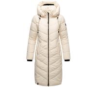 Steppmantel NAVAHOO "Sahnekatzii XIV", Damen, Gr. XXL (44), beige (creme), Oberstoff: 100% Polyester. Futter: 100% Polyester. Wattierung: 100% Polyester. Ärmelfutter: 100% Polyester, figurumspielend k
