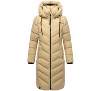 Steppmantel NAVAHOO "Sahnekatzii XIV", Damen, Gr. 5XL (50), sand, Oberstoff: 100% Polyester, Futter: 100% Polyester, Wattierung: 100% Polyester, Ärmelfutter: 100% Polyester, figurumspielend ca. Mitte