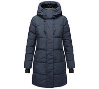 Warmer Winter Kurzmantel mit Kapuze "Kaituu XVI" Navy XL
