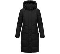 Warmer Winter Steppmantel mit Kapuze "Laryaa XVI" Black L