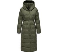 Steppmantel RAGWEAR "Niara Long" Gr. XXXL (46), grün (olivgrün) Damen Mäntel (26333063-XXXL) olivgrün