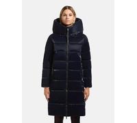 Warmer Wintermantel aus glänzendem "Jilias6 Shiny" Midnight Blue M
