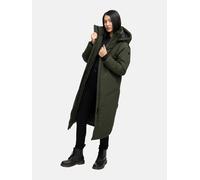 Warmer Wintermantel mit Rucksackträgern "Schneewächter 14" Dark Olive XL