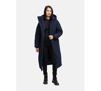 Warmer Wintermantel mit Rucksackträgern "Schneewächter 14" Navy L