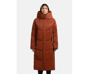 Warmer Wintermantel "Pulset Shiny" Sienna Brown M