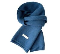 Warmer Winterschal für Damen Herren Wollschal Weiche Warm Strickschal Einfarbig Gestrickter Schals Modischer Vielseitiger Kaschmir Schal aus 100% Wolle - ideale Geschenke für Frauen & Männer