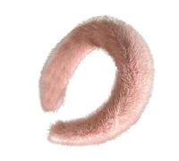 Warmes Plüsch-Stirnband für Damen, Kopfband aus synthetischem Nerz, für den Winter, warmes Plüsch-Stirnband für Damen, modernes Stirnband für den Innen- und Außenbereich, zum Waschen des Gesichts