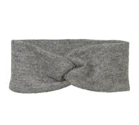 Warmes Stirnband Wolle grau 42/46