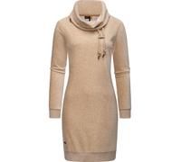 Warmes Winterkleid in Samtoptik "Chloe Velvet" Sand23 XXXL