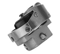 Warmhm Metall Spulenkapsel 7.94atr für Industrielle Nähmaschinen mit Automatischem Fadenschneiden und Kompakten Maßen 3,50x3,50x2,50cm für Modische Heim und Schneiderarbeiten