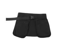 Warmhm Outdoor-Sport-Bauchtasche mit Mehreren Fächern Leicht und Kompakt für Wandern und Trekking mit Verstellbarem Gurt und Zuverlässigem Reißverschluss Schwarz