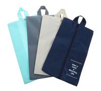 Warmhm Tragbare Reiseschuhtaschen Aus Nylon 4 Stück Große Schuhbeutel Mit Tragegriff Staubdichte Organizer Für Turnschuhe Elegante Schuhe Sandalen Schuhaufbewahrung Für Reisen Und Zuhause