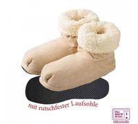 Warmies Slippies Boots Comfort beige [Gr. 37-41]