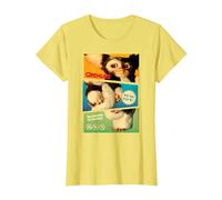Warner Bros. Gremlins Gizmo T-Shirt, Herren, Unisex, Kurzarm, T-Shirt, Themed-T-Shirts, Blau, S