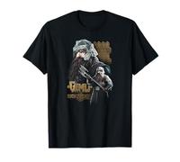 Warner Bros. Lord of the Rings Gimli T-Shirt, Unisex-Erwachsene, Schwarz, S