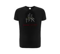 Warner Bros. Nightmare of Elm Street, Nightmare of The Elm Street 011, Herren Kurzarm-T-Shirt, 100% Baumwolle, Einseitiger, lebendiger Druck, Size M, Black, Nahtloses Design,