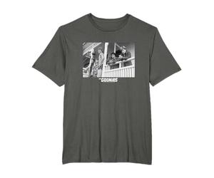 Warner Bros. The Goonies Porch Cast T-Shirt, Kinder, Unisex-Erwachsene, Kurzarm, T-Shirt, Schwarz, S