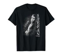 Warner Bros. Vampire Diaries Stefan Next to Me T-Shirt, Unisex-Erwachsene, Schwarz, S