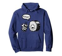 Wasabi? What's up Bee? Niedliches Design für andere Sushi-Liebhaber. Pullover Hoodie