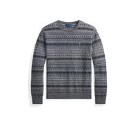 Polo Ralph Lauren Fair Isle Merino Sweater Grey Combo Grau M
