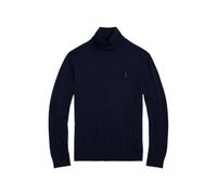 Waschbarer Rollkragenpullover aus Wolle XL Blue