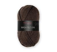 WASH-FILZ - 50g - Farbe: 110, dunkelbraun (21 Farben erhältlich)