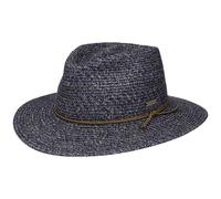 Washed Braid Traveller Stoffhut by Stetson hellblau M (56-57 cm)