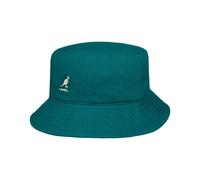 Kangol Washed Bucket Hat Fischerhut Stoffhut, Sommerhut, Strandhut, Anglerhut Sommerhut Strandhut (M (56-57 cm) - Petrol)