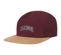 Washed Cotton 5-Panel Cap by Kangol bordeaux One Size