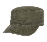 Washed Cotton Army Cap by Lipodo oliv One Size
