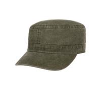 Washed Cotton Army Cap by Lipodo oliv One Size