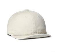 Washed Cotton Dad Hat Short Brim Streetwear Cap(HMZ383 White) | Washed cotton texture, short brim silhouette, street-ready style, urban exploring, casual daily wear