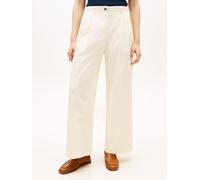 WASHED COTTON WIDE LEG PANT 38