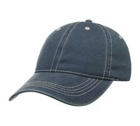 Washed Denim Baseballcap by Lipodo blau One Size