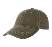 Washed Denim Baseballcap by Lipodo oliv One Size