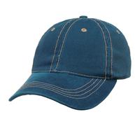 Washed Denim Baseballcap by Lipodo petrol One Size