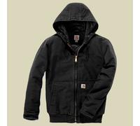 Washed Duck Insulated Active Jacket Men M schwarz - black