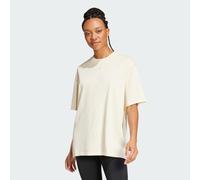 Washed Oversized T-Shirt Cream White XS