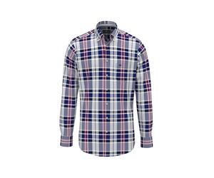 Washed Oxford Check, B.D., 1/1 L