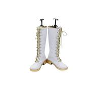 Waslary Hunters Stiefel Erwachsene Anime Cosplay Kampfstiefel Leder Damen Mira Kostüm Zubehör Schuhe Stiefel