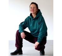 WASNI Oversized Hoodie aus 100% Bio-Baumwolle Petrol (Grün) XL