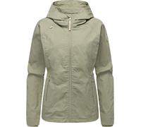 Outdoorjacke RAGWEAR "Dizzea Vintage YOUMODO", Damen, Gr. M (38), olivgrün, Obermaterial: 100% Baumwolle; Innenfutter: 100% Polyester, figurumspielend hüftbedeckend, hoch geschlossener Ausschnitt, Ärm