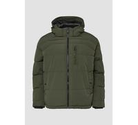 Wasserabweisende Pufferjacke mit abnehmbarer Kapuze 4XL Grün 2172106.7938.4XL