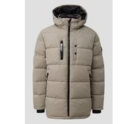 Wasserabweisende Pufferjacke mit abnehmbarer Kapuze und sportiven Details L Beige 2167451.8435.L