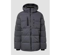 Wasserabweisende Pufferjacke mit abnehmbarer Kapuze und sportiven Details XXL grau 2167451.9573.XXL