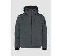 Wasserabweisende Steppjacke mit abnehmbarer Kapuze 5XL grau 2156362.9581.5XL
