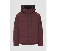 Wasserabweisende Steppjacke mit abnehmbarer Kapuze M rot 2150475.4970.M