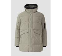 Wasserabweisender Puffer-Parka mit Kapuze und sportiven Details 3XL Beige 2172089.8435.3XL